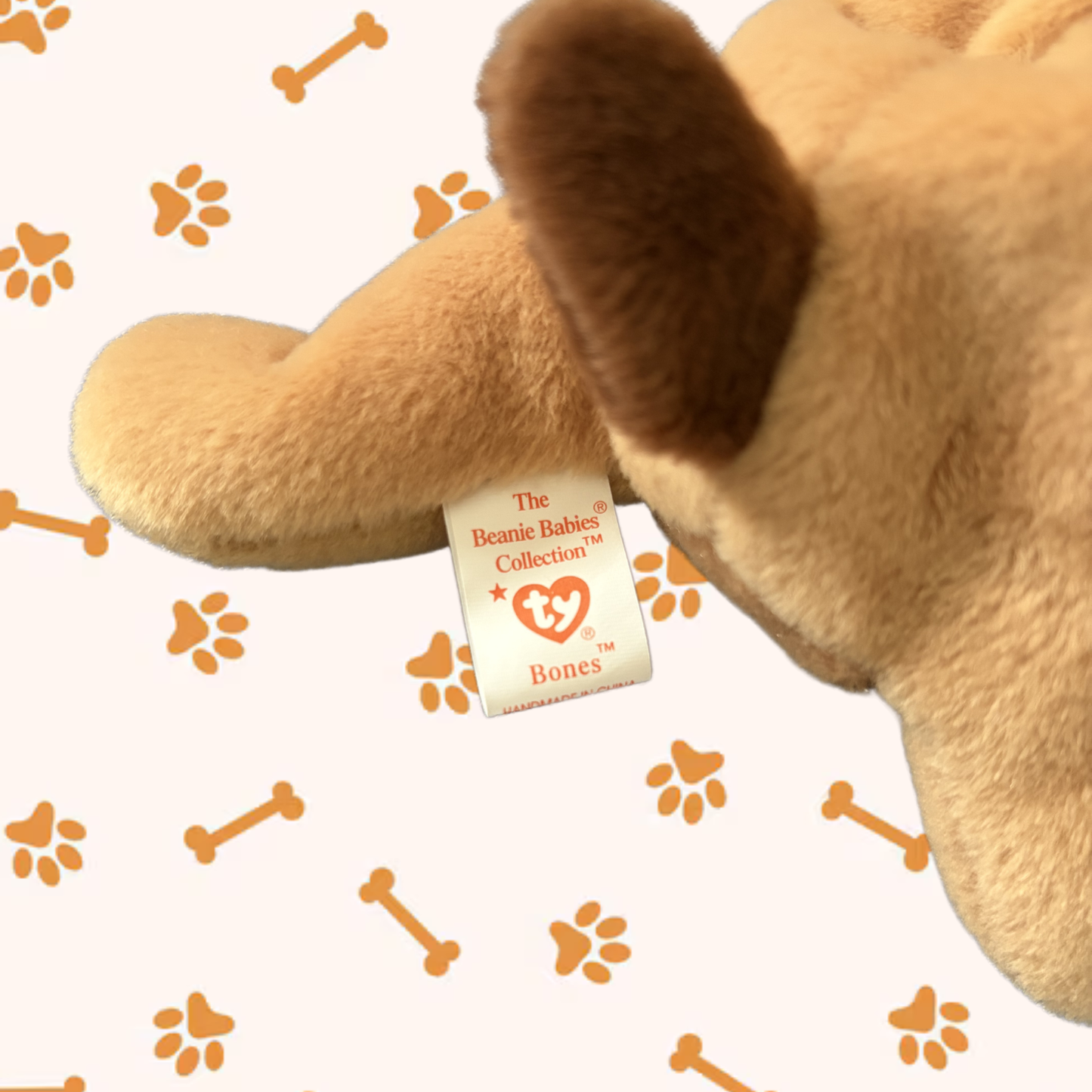 Ty Beanie Baby | Bones the Dog