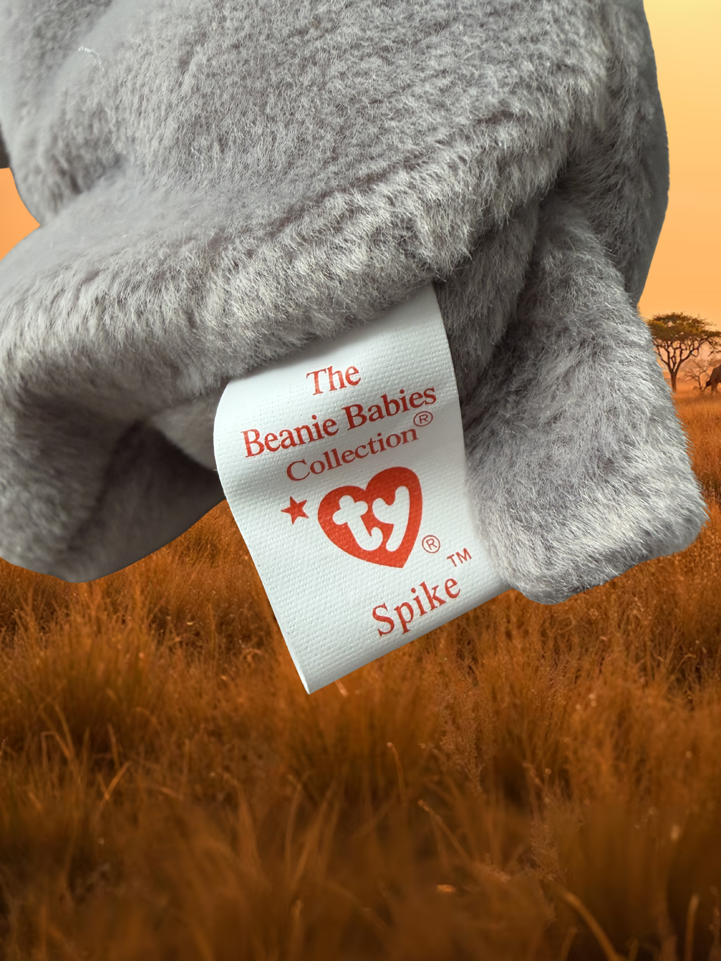 Ty Beanie Baby | Spike the Rhino