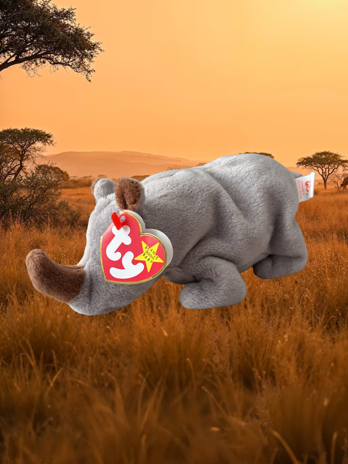 Ty Beanie Baby | Spike the Rhino