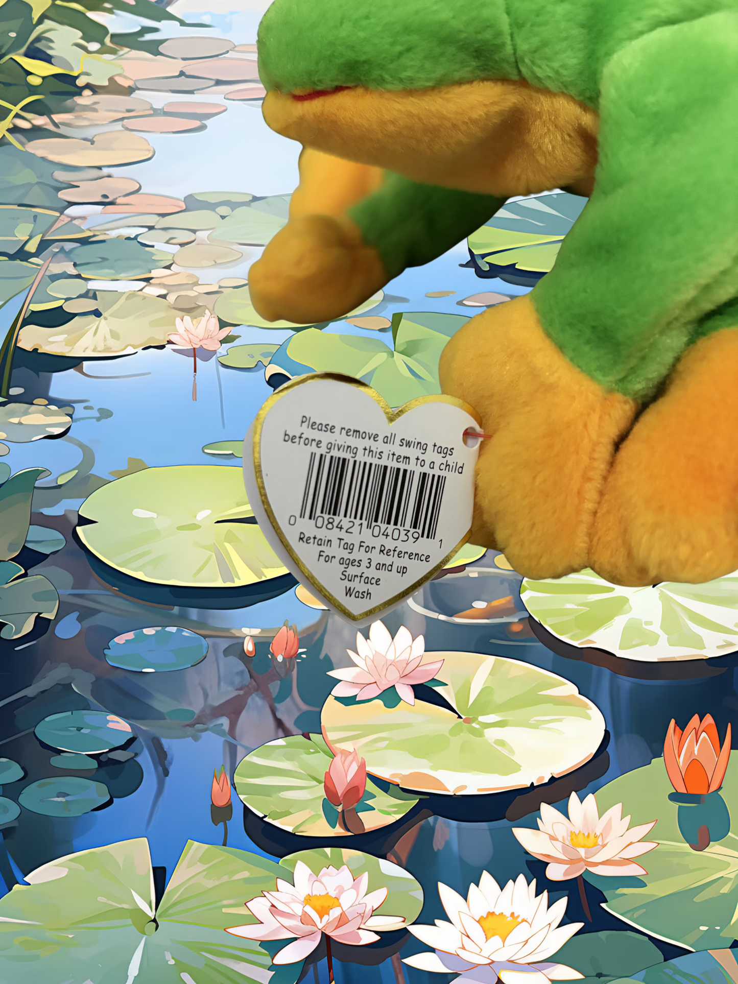 Ty Beanie Baby | Smoochy the Frog