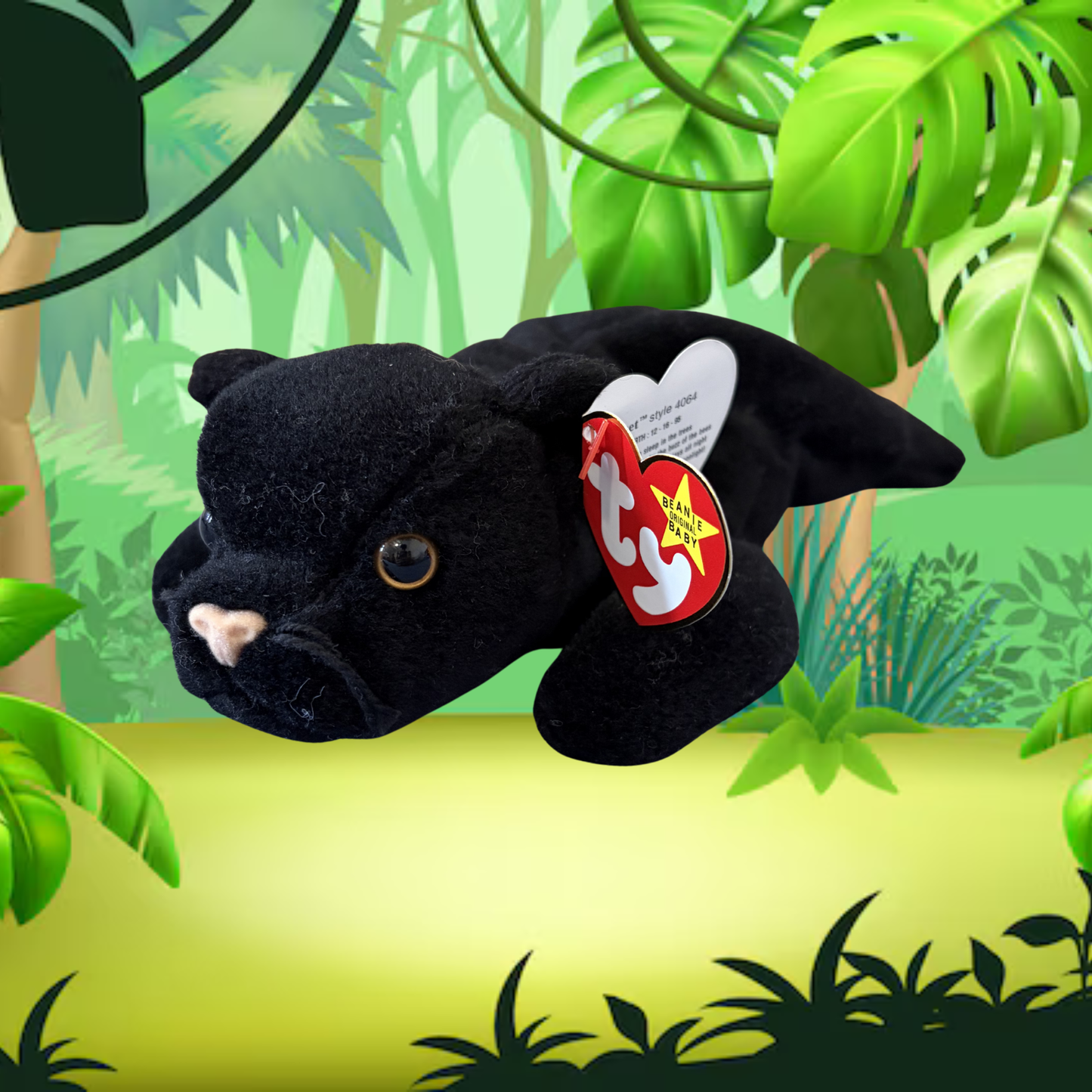 Ty Beanie Baby | Velvet the Panther