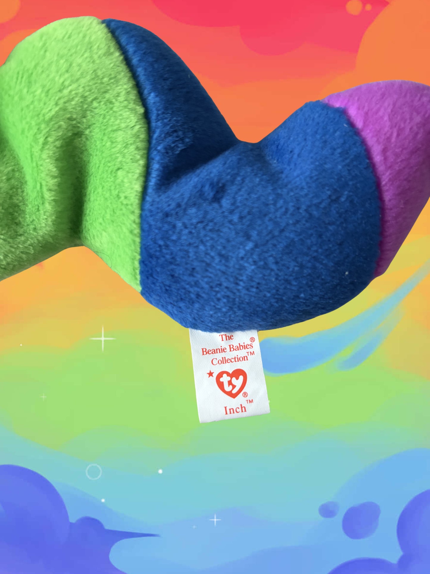 Ty Beanie Baby | Inch the Worm