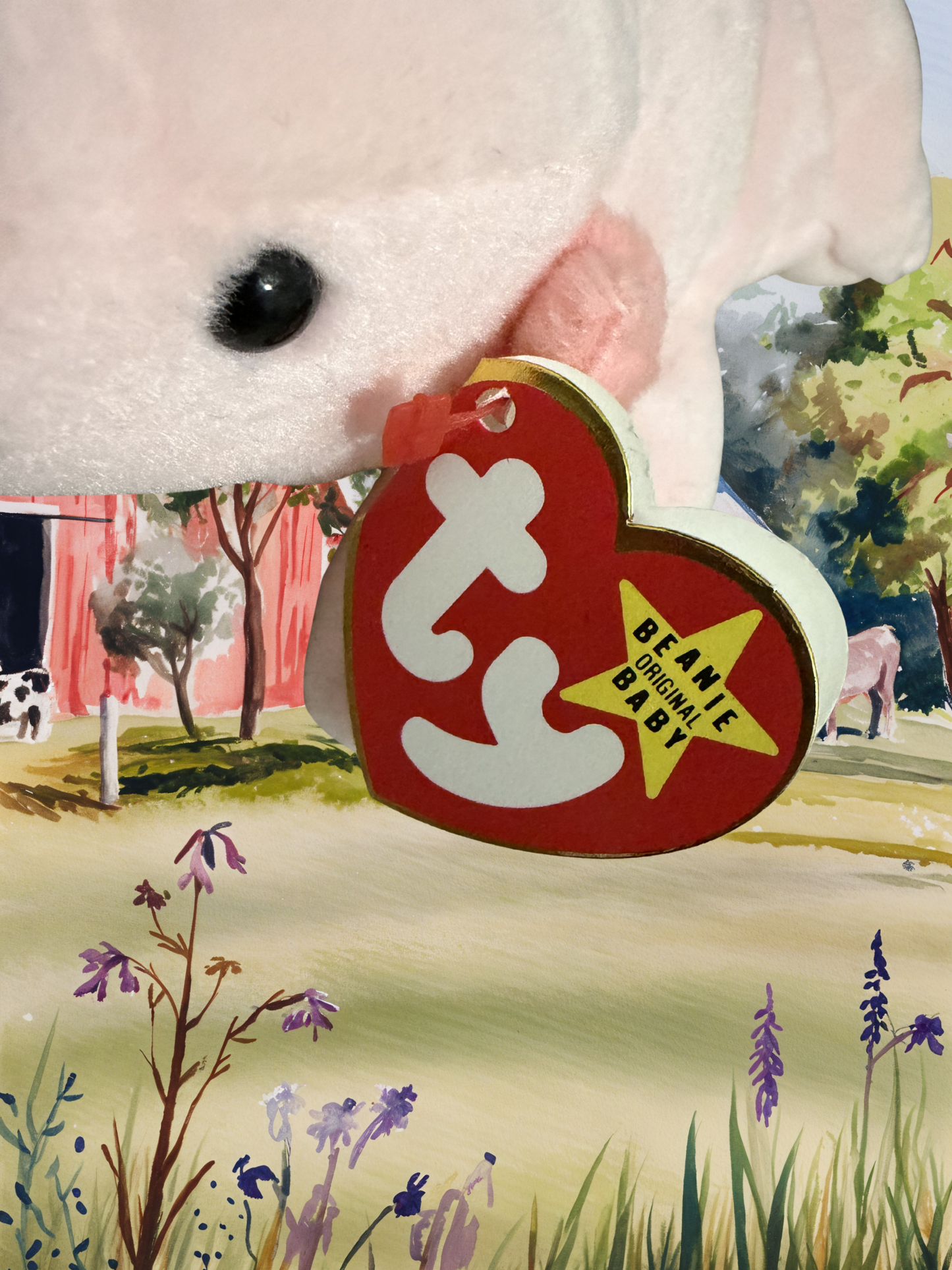 Ty Beanie Baby | Squealers the Pig