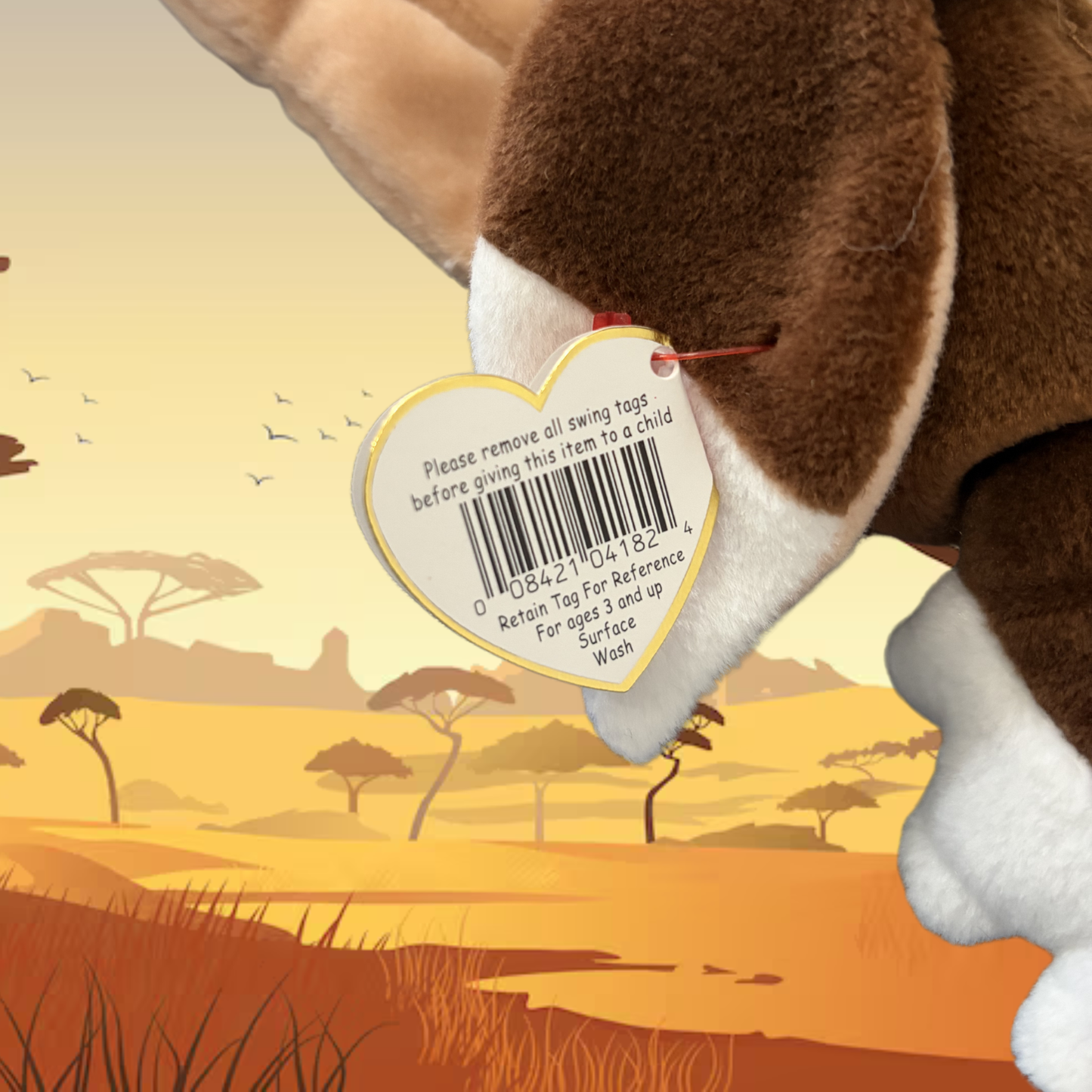 Ty Beanie Baby | Stretch the Ostrich