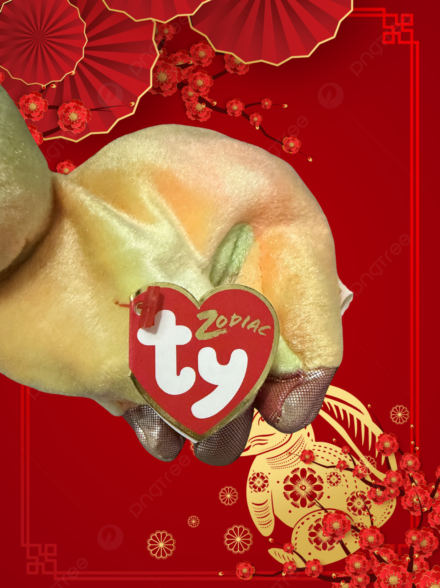 Ty Beanie Baby | Zodiac Rabbit