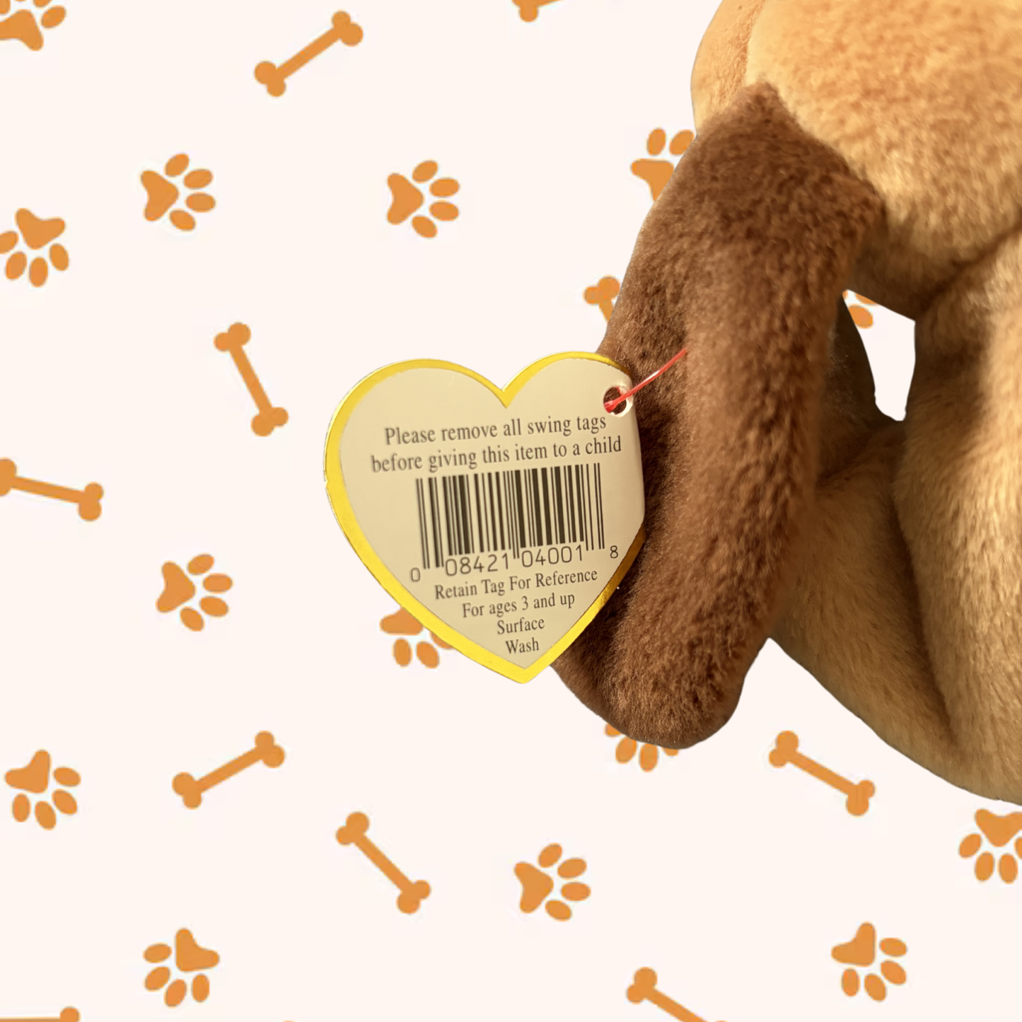 Ty Beanie Baby | Bones the Dog
