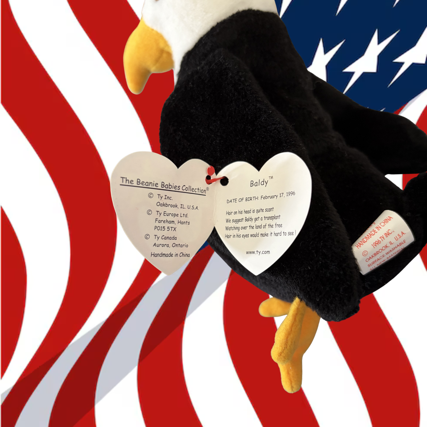 Ty Beanie Baby | Baldy the Eagle