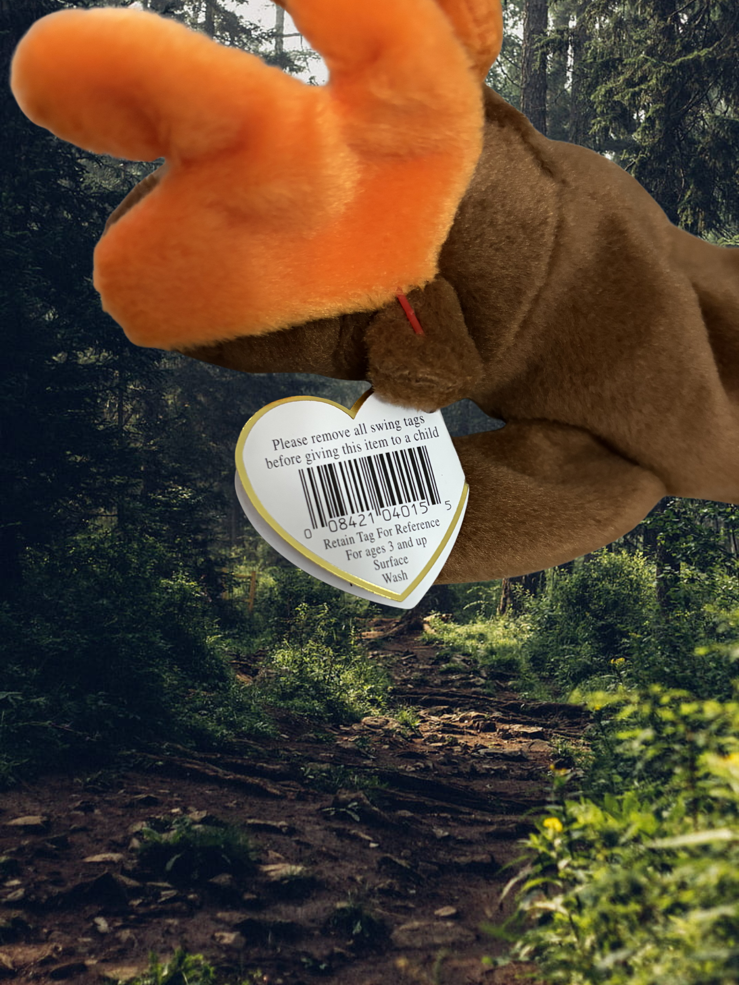 Ty Beanie Baby | Chocolate the Moose