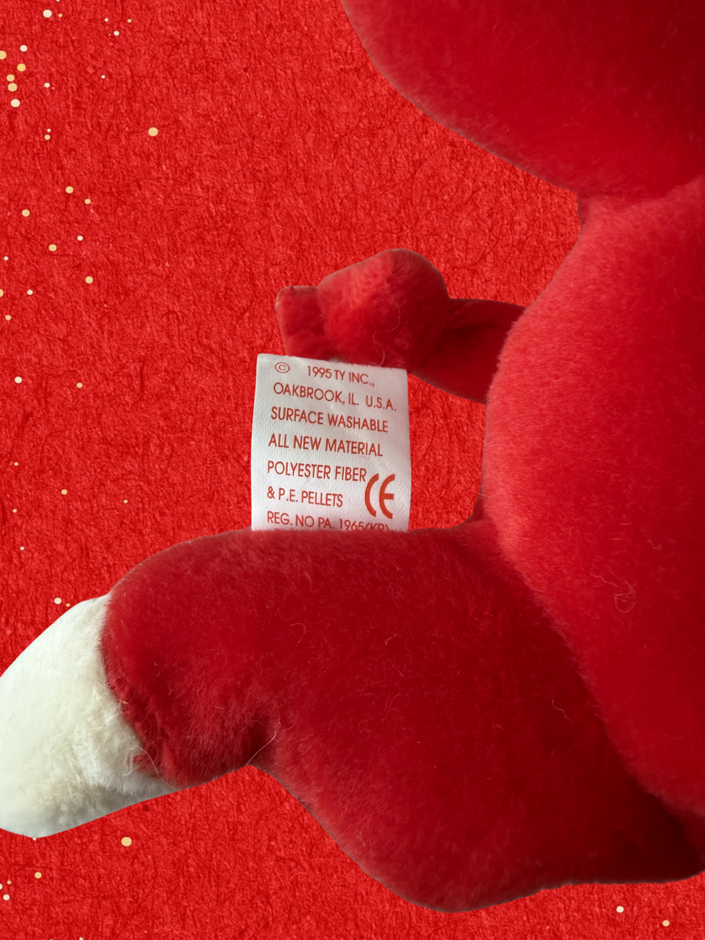 Ty Beanie Baby | Snort the Red Bull 1995