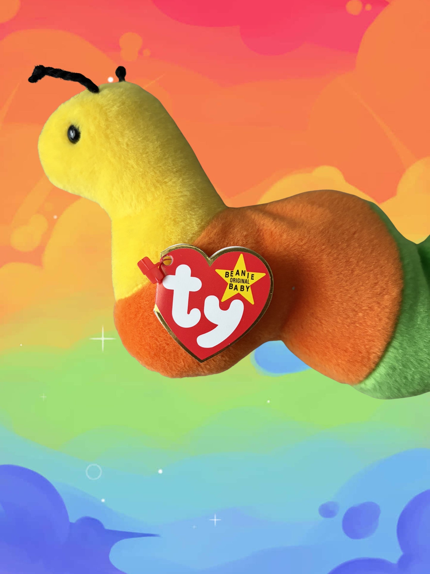 Ty Beanie Baby | Inch the Worm