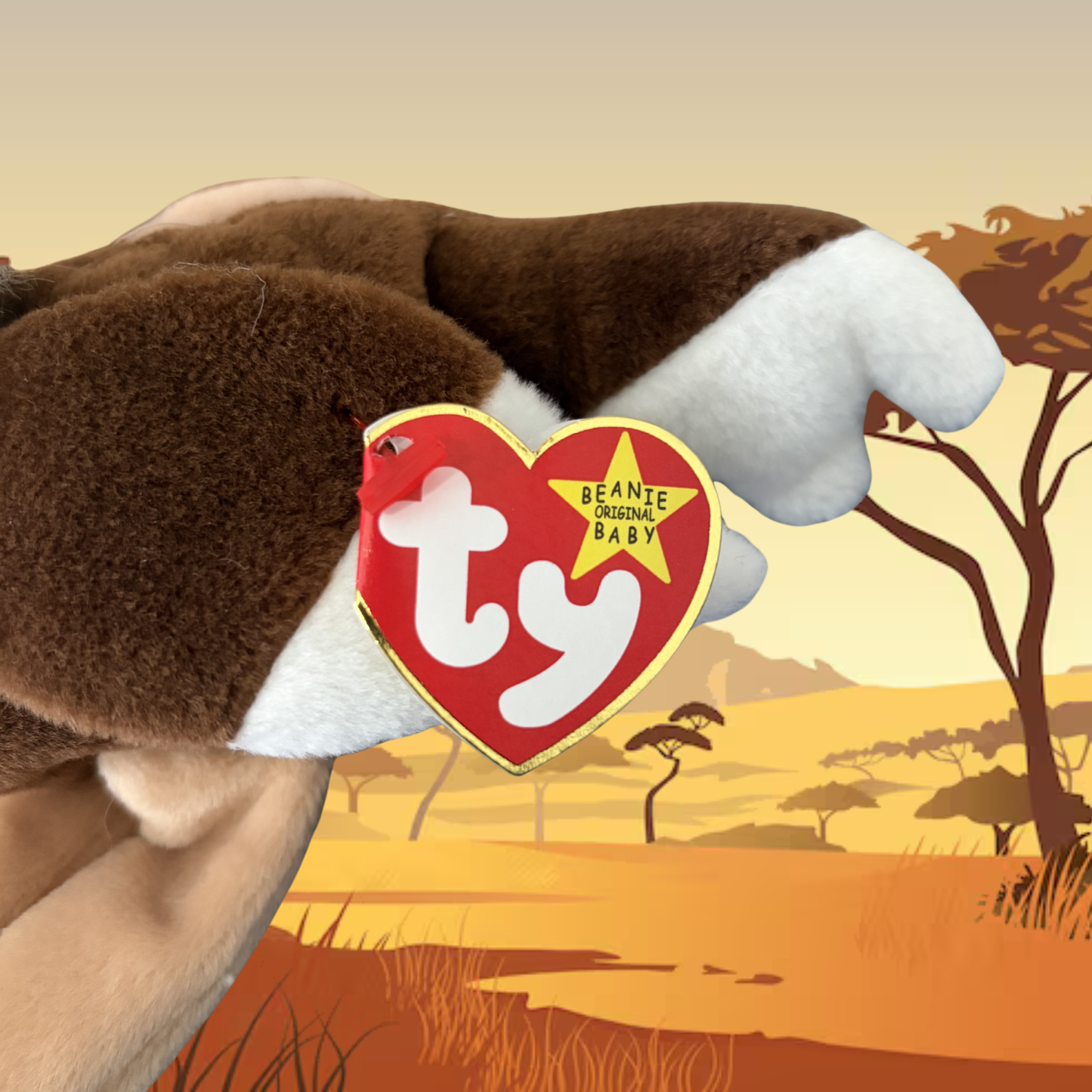 Ty Beanie Baby | Stretch the Ostrich