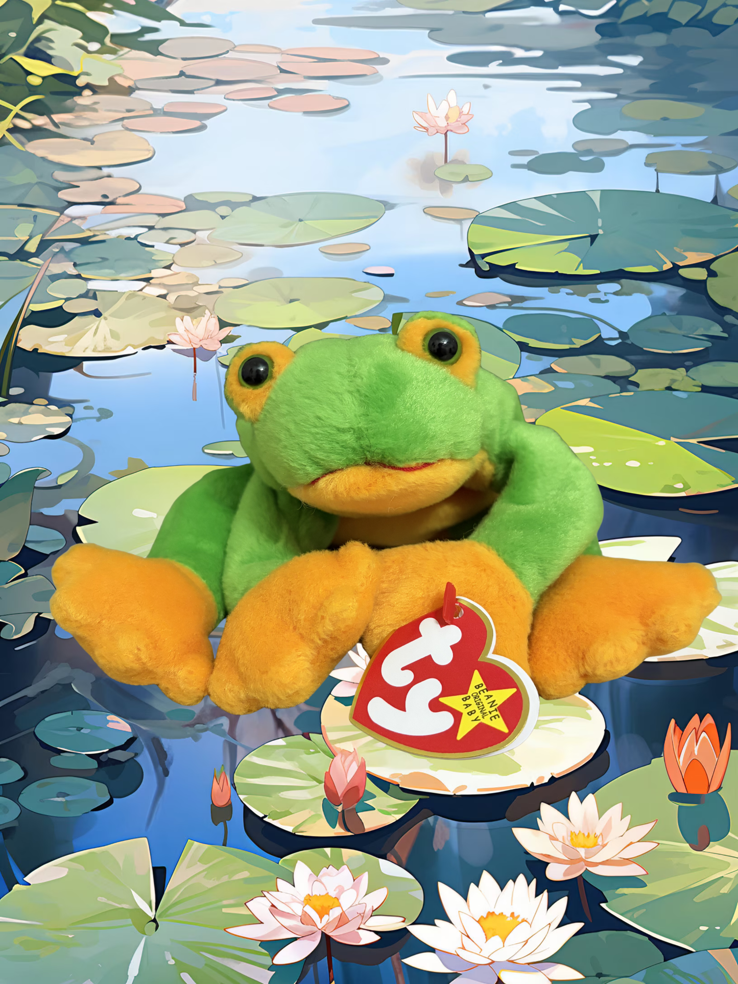 Ty Beanie Baby | Smoochy the Frog