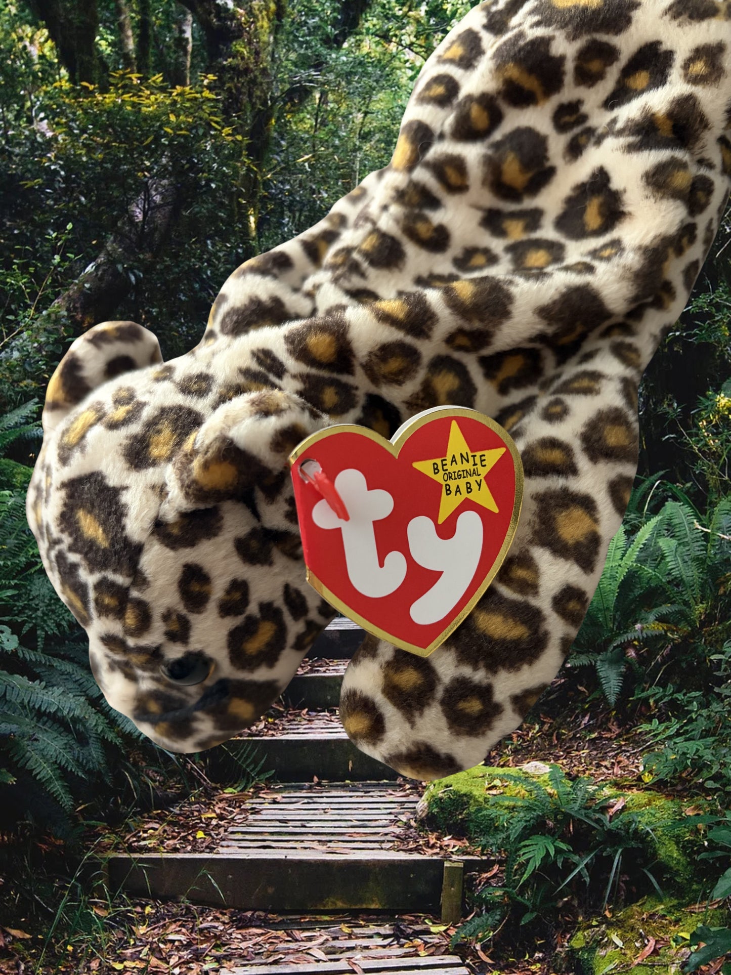 Ty Beanie Baby | Freckles the Leopard