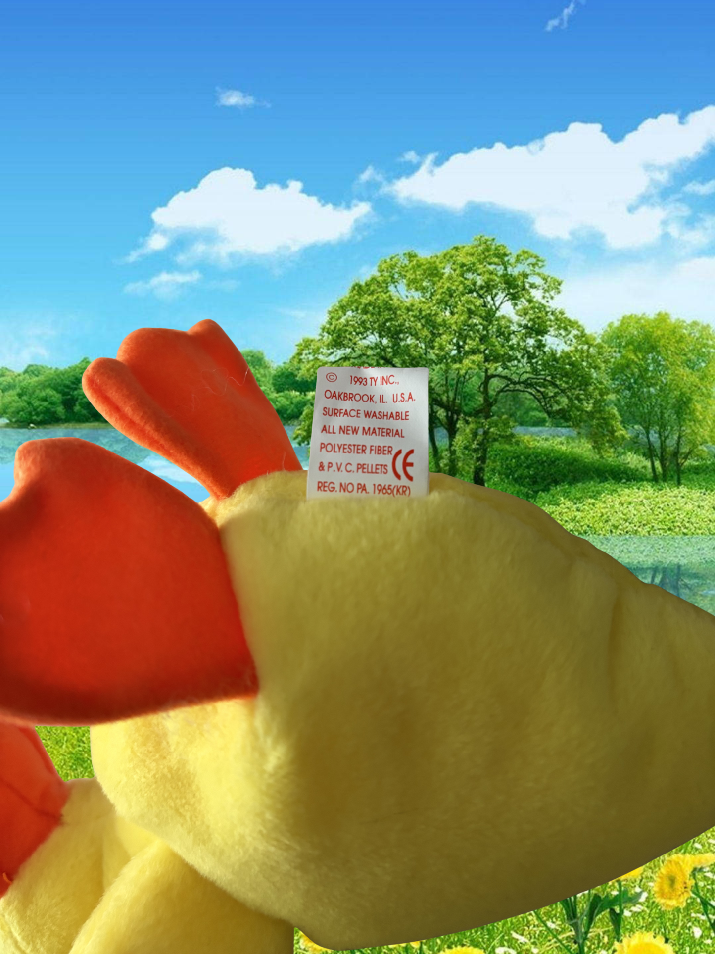 Ty Beanie Baby | Quackers the Duck