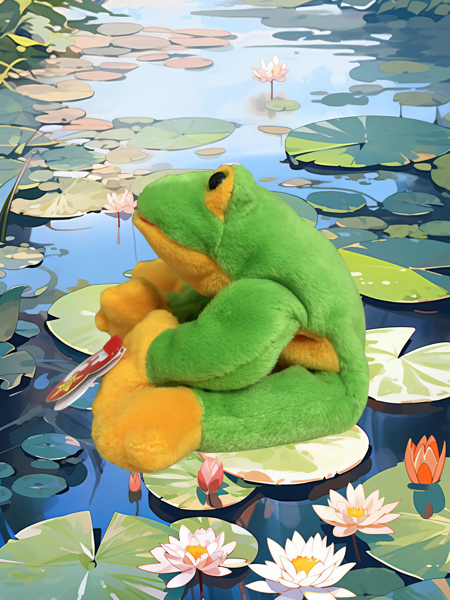 Ty Beanie Baby | Smoochy the Frog