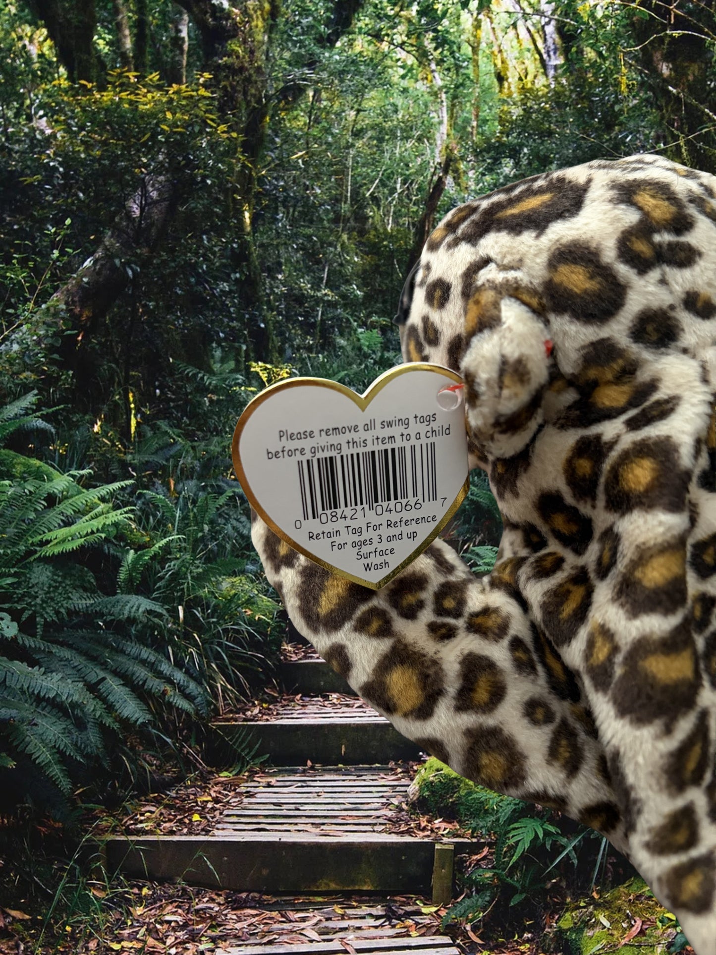 Ty Beanie Baby | Freckles the Leopard