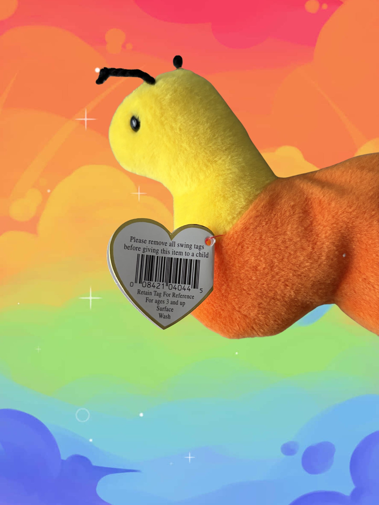 Ty Beanie Baby | Inch the Worm
