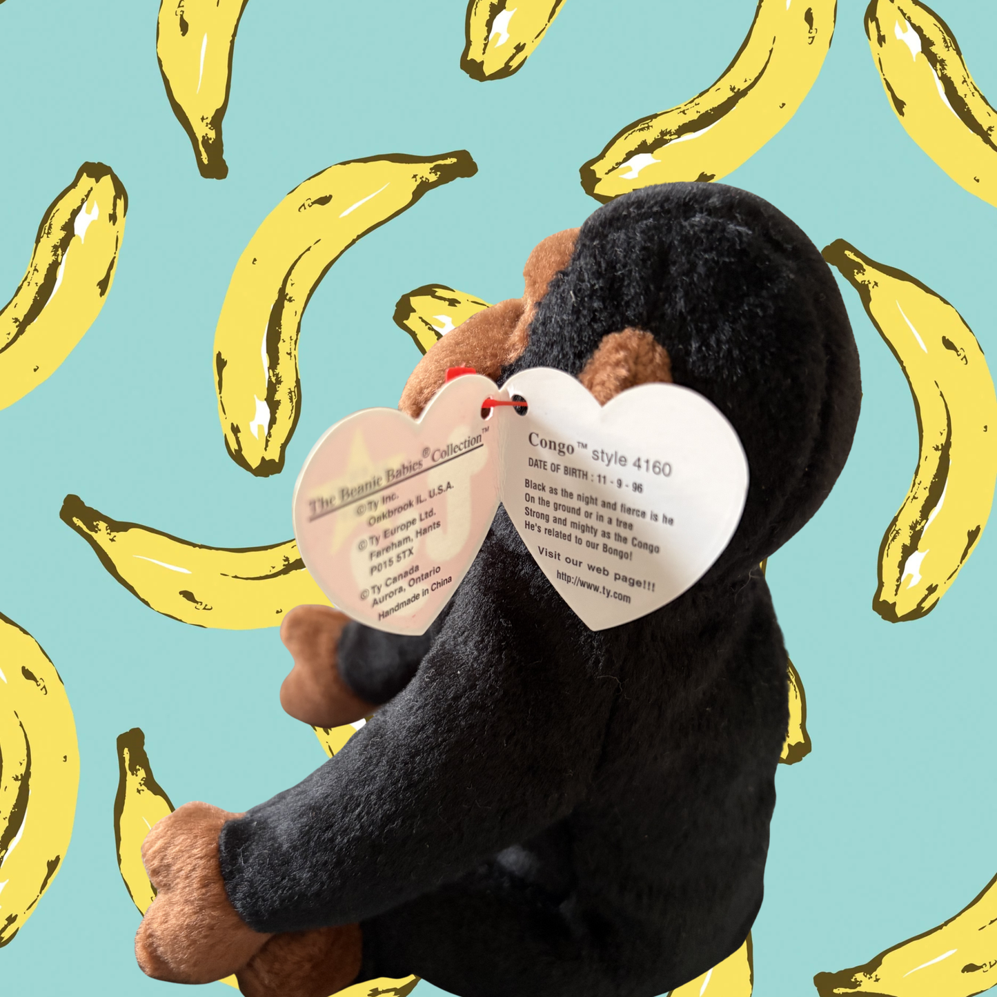 Ty Beanie Baby | Congo the Gorilla