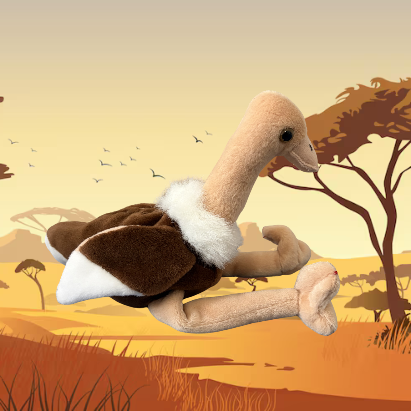 Ty Beanie Baby | Stretch the Ostrich