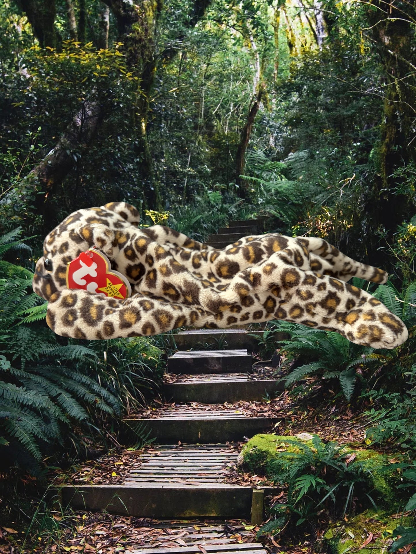 Ty Beanie Baby | Freckles the Leopard