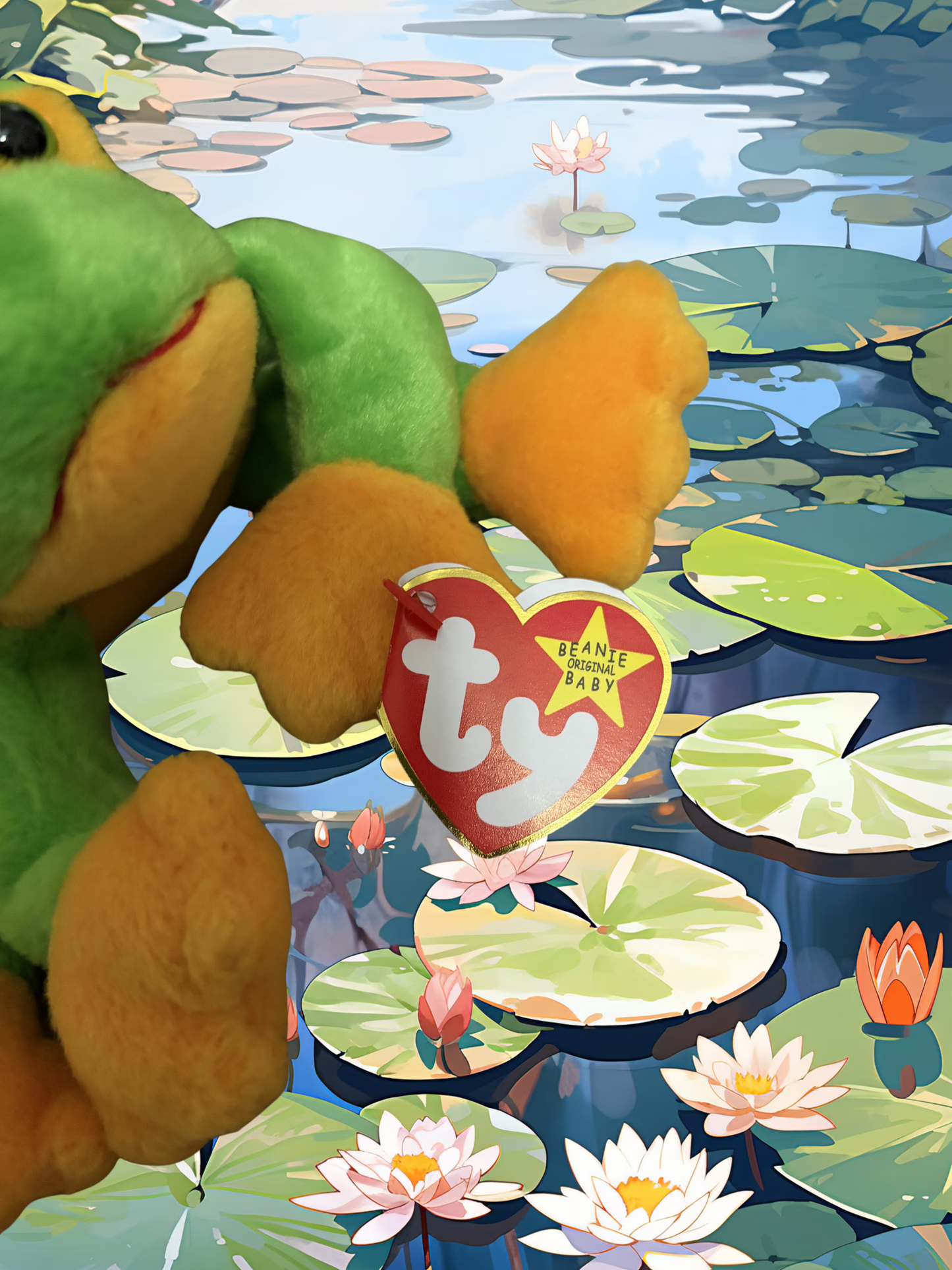 Ty Beanie Baby | Smoochy the Frog