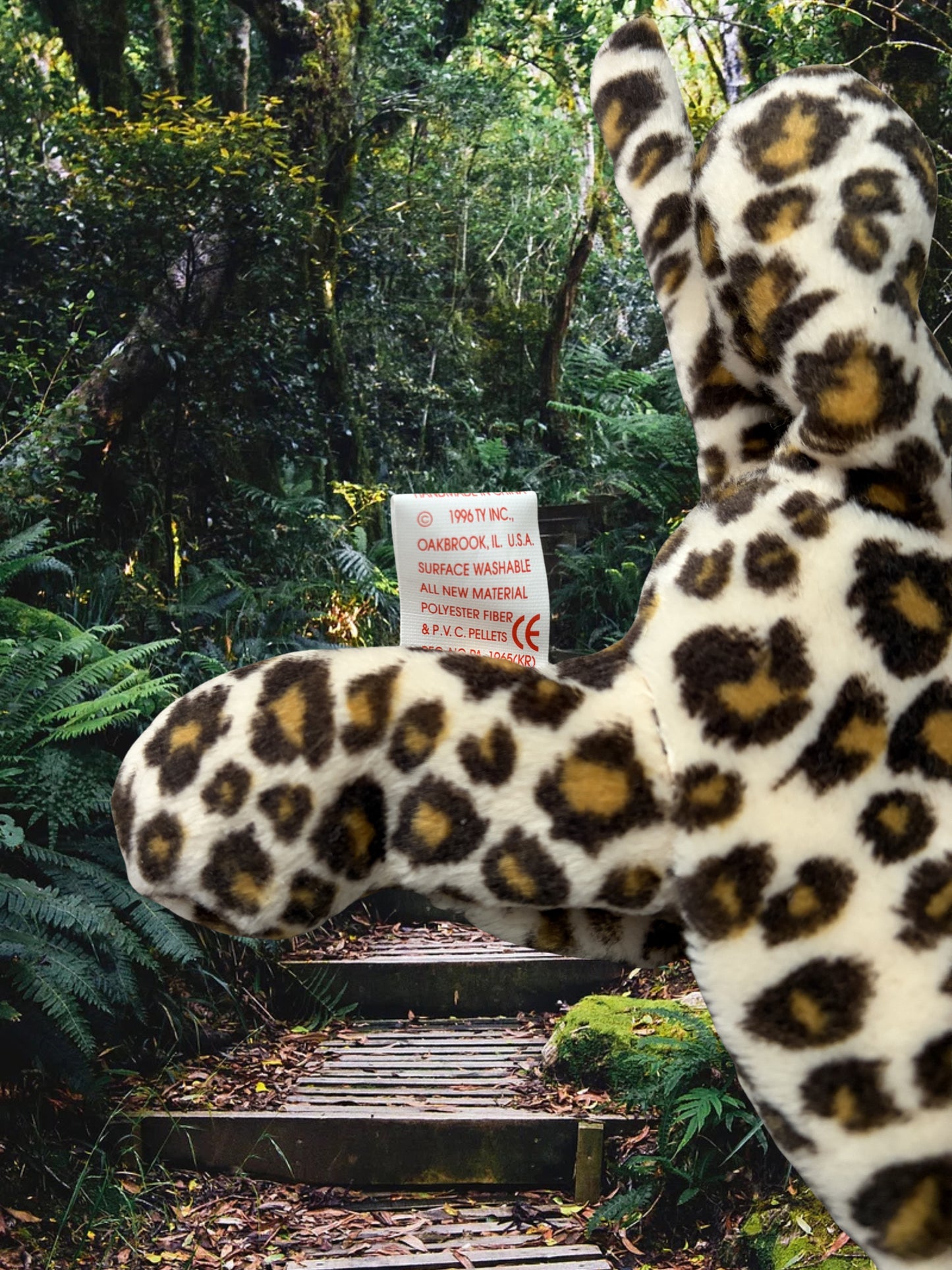 Ty Beanie Baby | Freckles the Leopard
