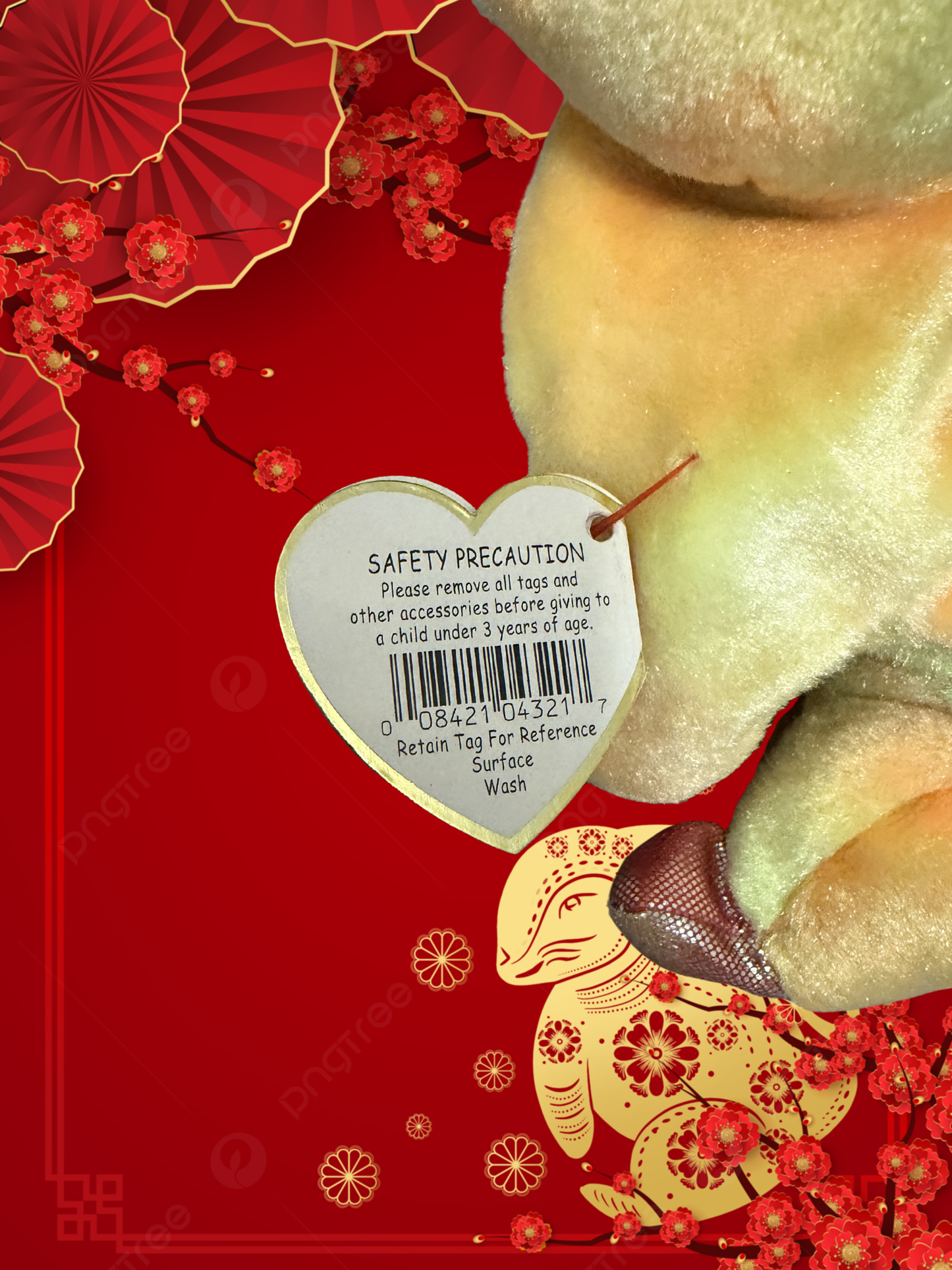 Ty Beanie Baby | Zodiac Rabbit