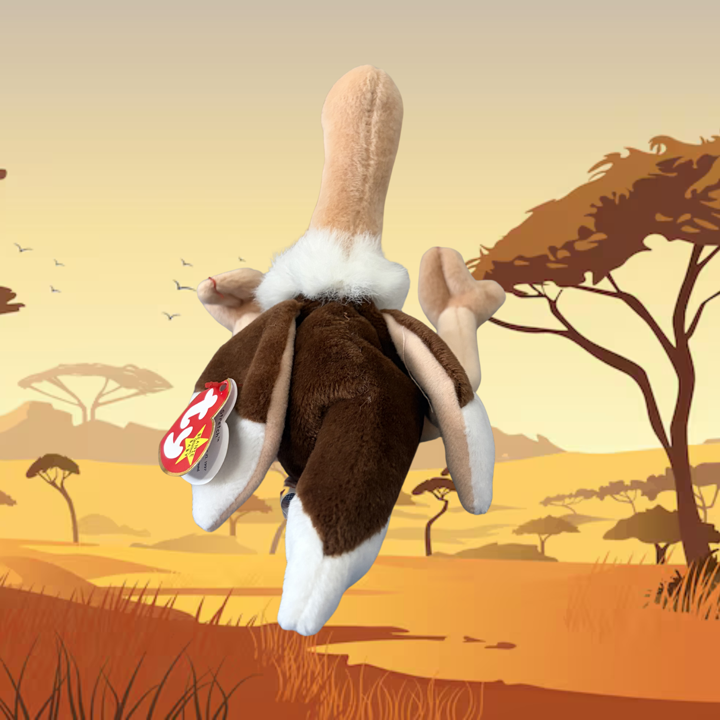 Ty Beanie Baby | Stretch the Ostrich