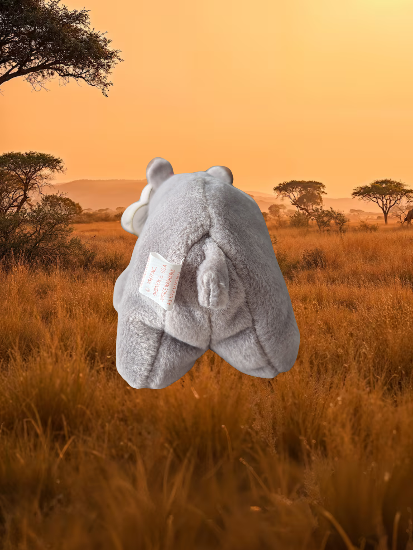 Ty Beanie Baby | Spike the Rhino