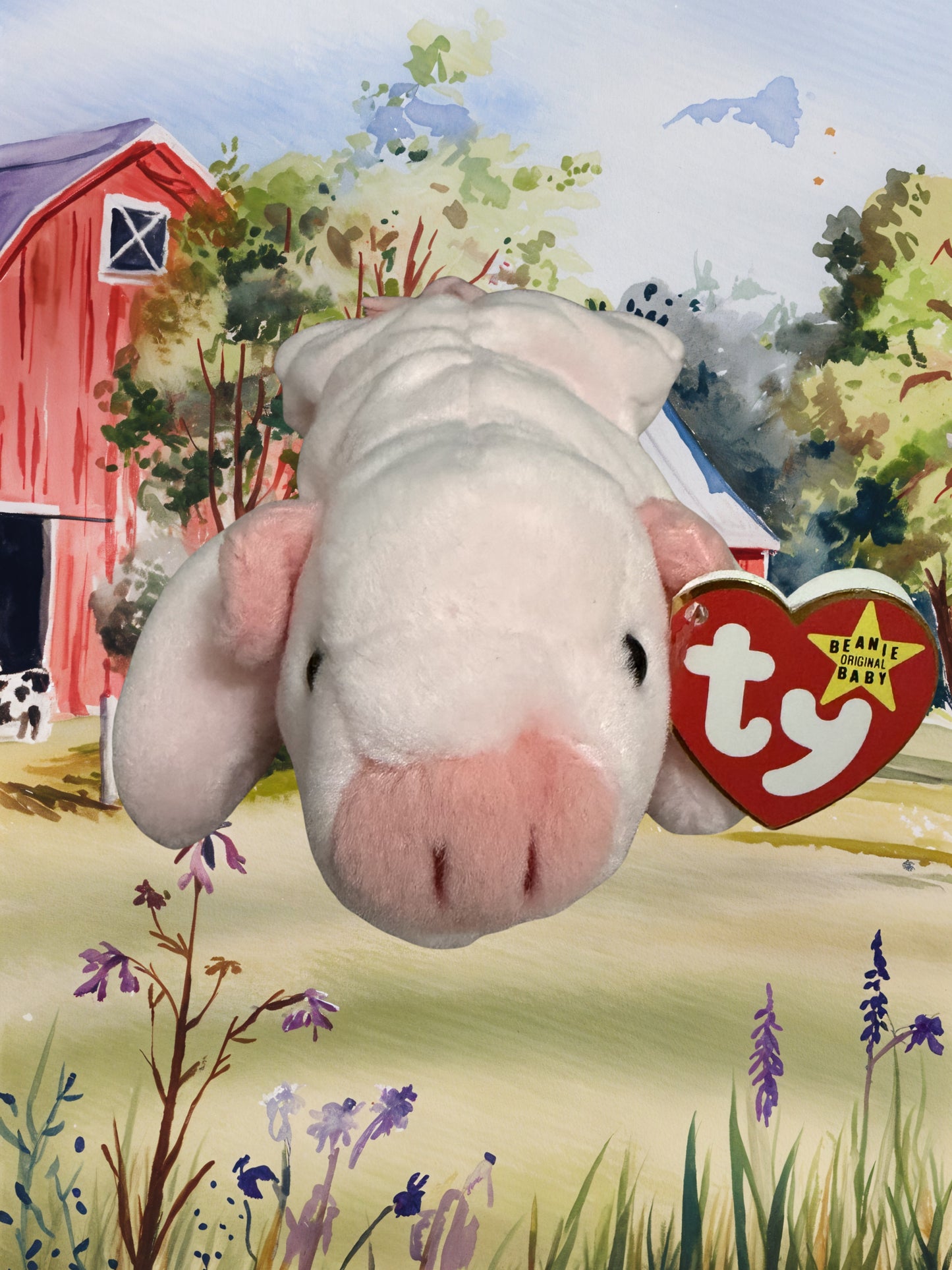 Ty Beanie Baby | Squealers the Pig