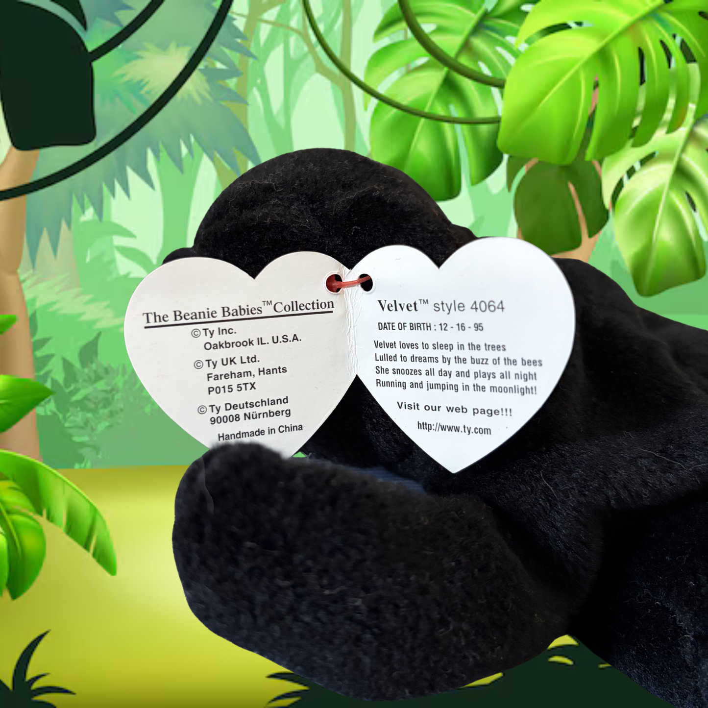 Ty Beanie Baby | Velvet the Panther