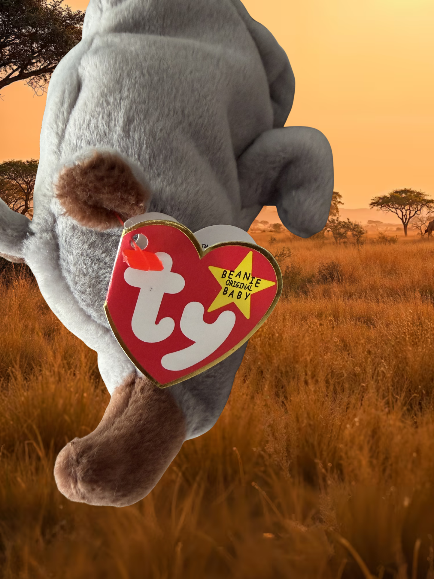 Ty Beanie Baby | Spike the Rhino