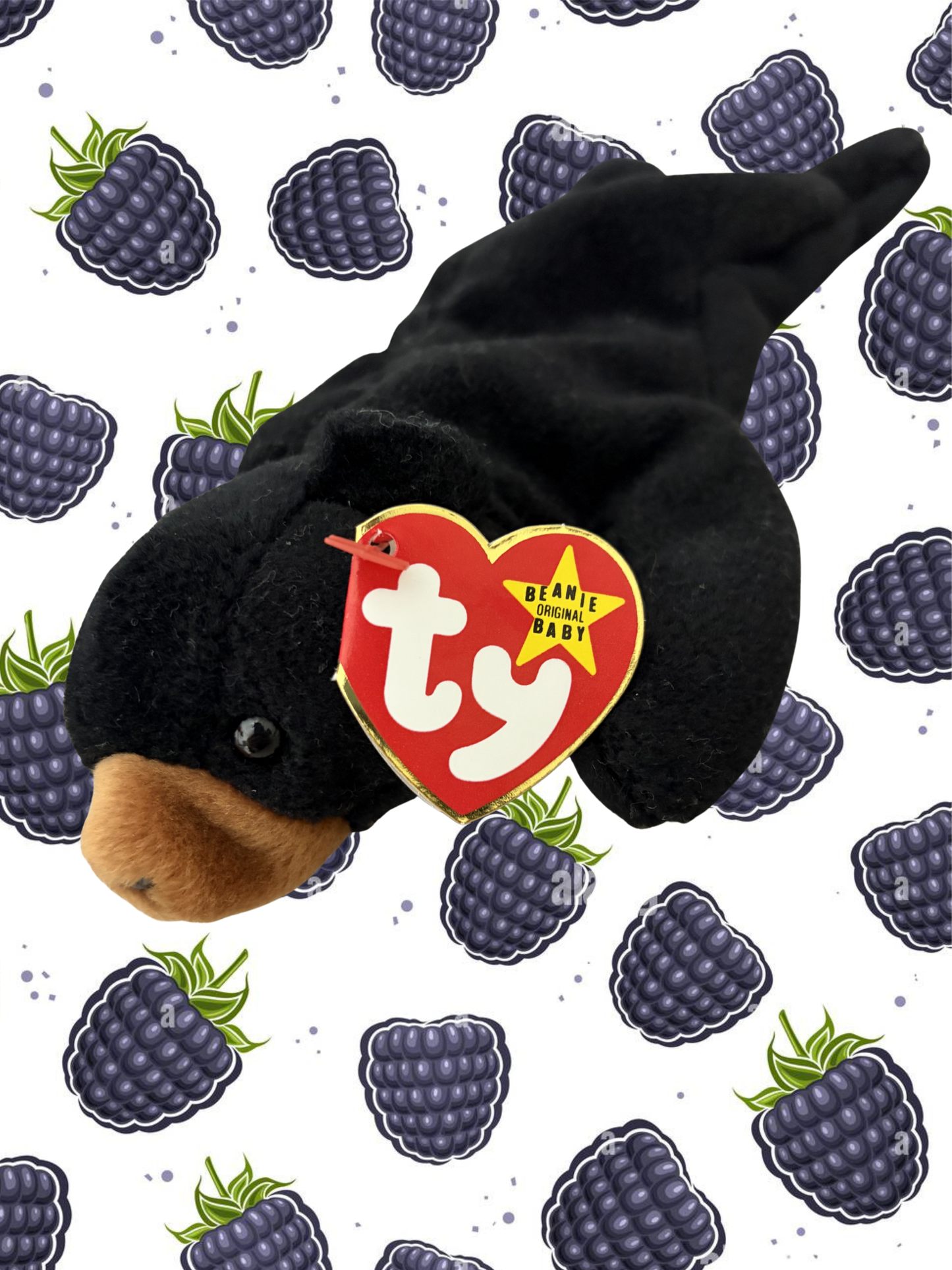 Ty Beanie Baby | Blackie the Bear 1993