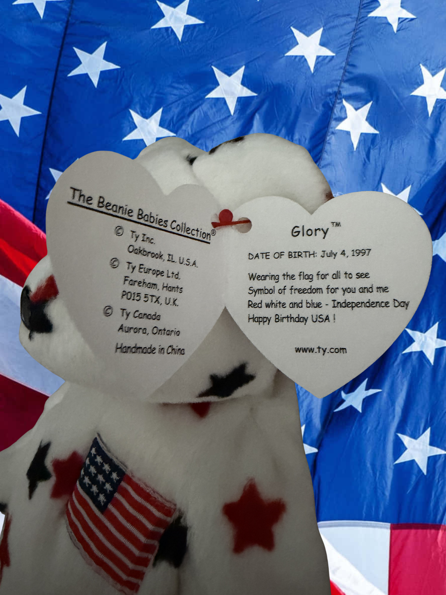 Ty Beanie Baby | Glory the Bear 1998