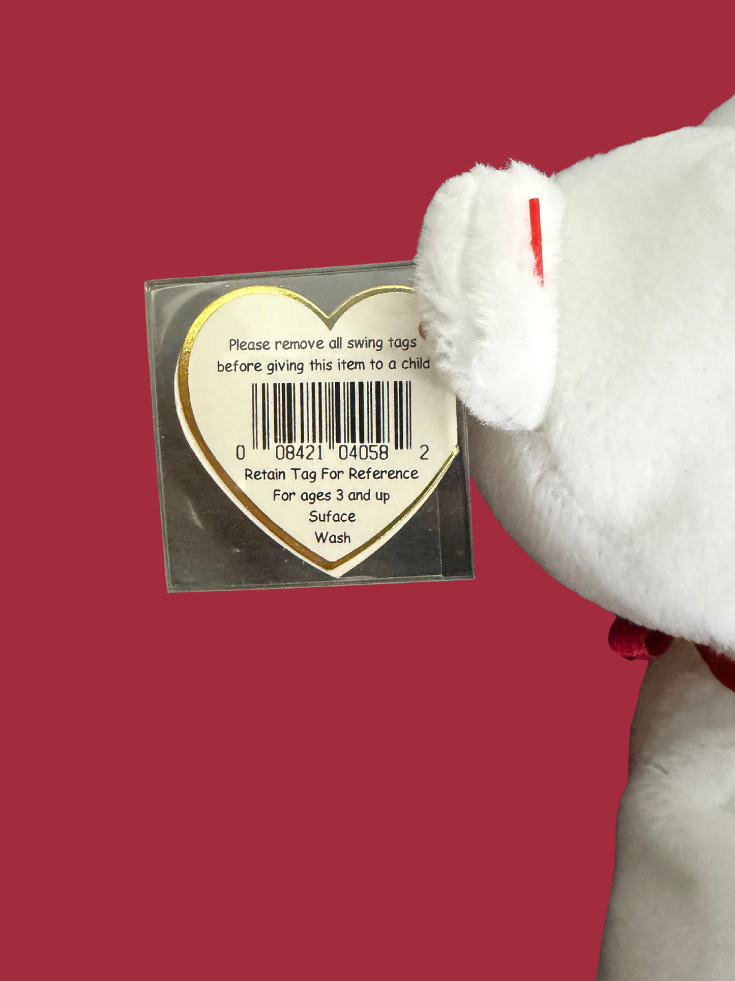 Ty Beanie Baby | Valentino the Bear 1994