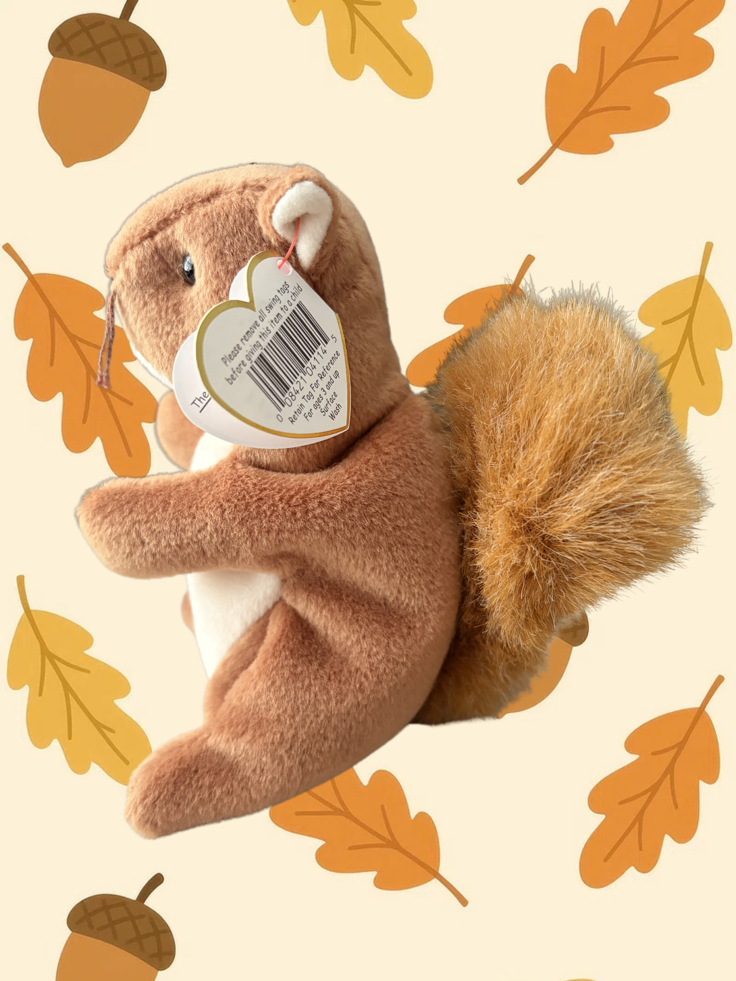 Ty Beanie Baby | Nuts the Squirrel 1996