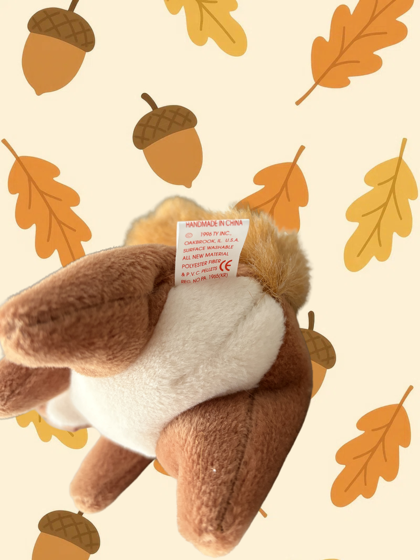 Ty Beanie Baby | Nuts the Squirrel 1996
